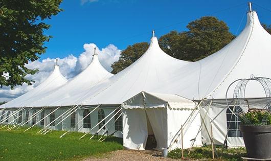 sleek white portable restrooms for events, providing a reliable and functional option for those in need in Missoula